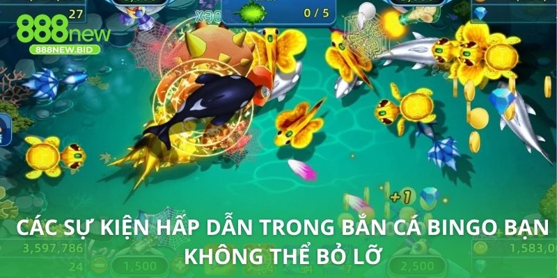 Các sự kiện hấp dẫn trong bắn cá bingo bạn không thể bỏ lỡ