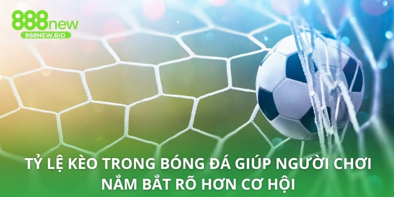 Tỷ lệ kèo trong bóng đá giúp người chơi nắm bắt rõ hơn cơ hội